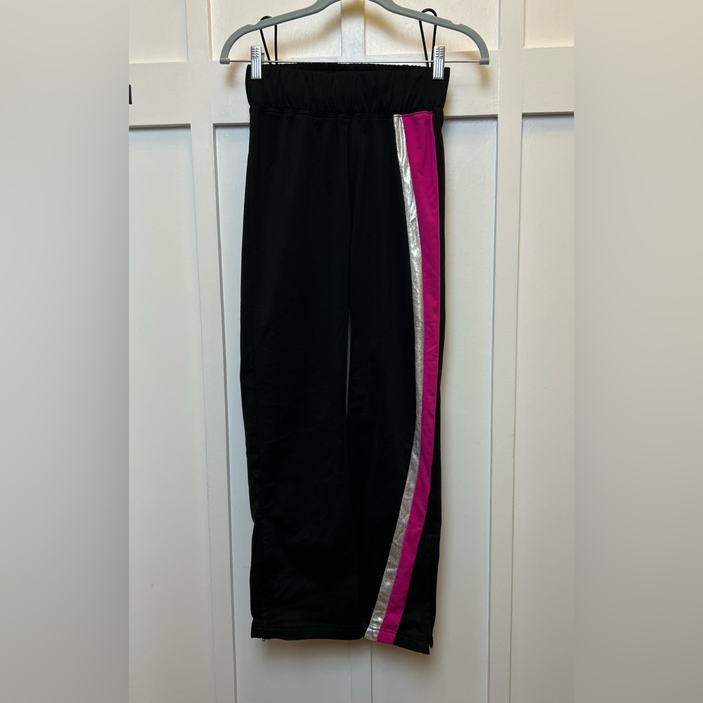 Augusta Sportswear Girls Size Large Youth Dance Gymnastics Cheer Pants Pink